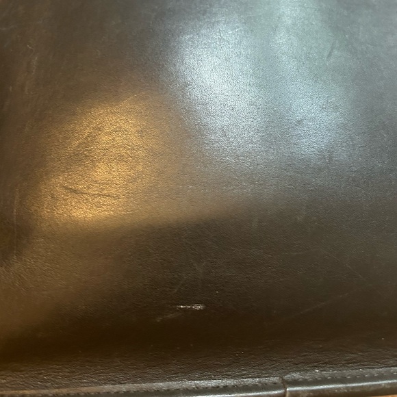 Coach Vintage Black Square Bag 11” x 11” x 3” Good condition - Picture 10 of 16